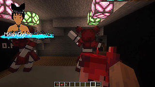 Minecraft Sexcraft the Jenny Mod Fnaf - Some Real Nice Poses From an Animatronic and a Hand Job