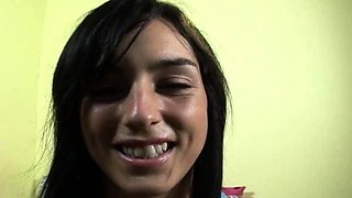 Small titted teen amateur rides dong