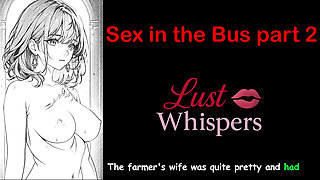 Risky Bus Fuck - Stranger Fills Me in Crowded Ride [sex] Part 2