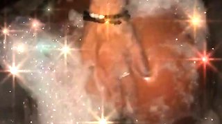 Amateur striptease and Solo masturbation