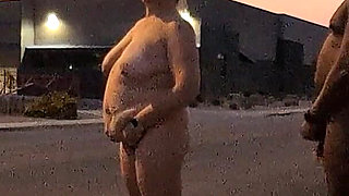 Thick BBW Wife Loves to Show off and Be Nude in Public!