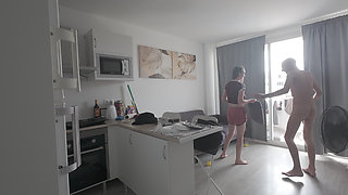 How I Went From Tidying the House to Have Cum in My Mouth