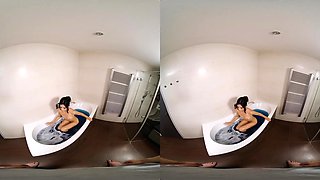 Let Me Give You A Wet Welcome - Petite Latina with Small Tits Daniela Ortiz