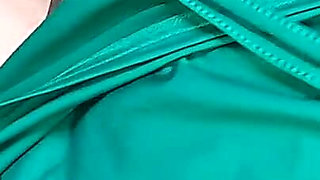 Three Female Students Gathered Together in an Empty Lecture Hall During a Break to Have Sex