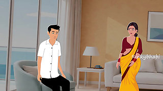 Bhabi ke chudai in bedroom desi big boobs bhabi