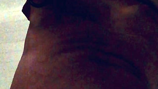 Cock and balls taken vigorously