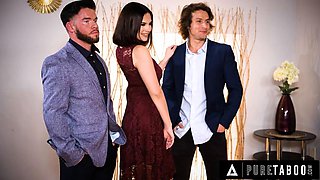 PURE TABOO Violet Starr Gives Her Virginity To Protective Stepbro Over Toxic BF Drama On Prom Night