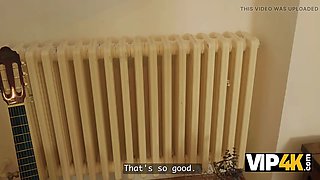 Vip4k. a shy blondie from the street acts like a real hoe and a cheater