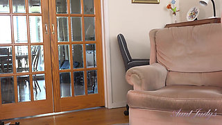 Watching Your Tall MILF Stepmom Alice Maze Cleaning the House Leads to Taboo JOI