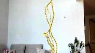 Hot amateur teen butt plug solo play