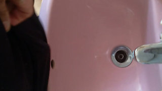 wonderful gay man peeing enthusiastically