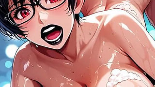 99. Tina Take Her Bath Ass Close up (ai Animation)