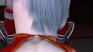 3D Super Hot Tall Model Cheating with Young Big Cock