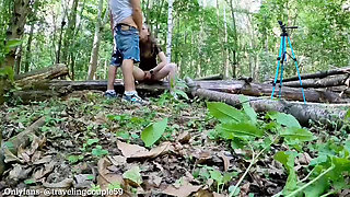 18 years old hot chick having sex outdoors, barely legal fucking outside, fucking in the park