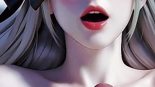 The Silver-haired Beauty Wore Black Eye Masks Do You Like It, Episode 1, Ai-generated