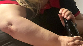 British Blonde MILF Gets Wild with Huge BBC. Naughty Play