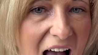 Mrs. Joanne Tanner a Real Public Schoolteacher Giving Blowjobs to Staff Members