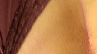 Busty Babe Gets Fingered and Gets a Deep Doggystyle Creampie