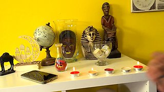 Black niqab and high heels are a great combination