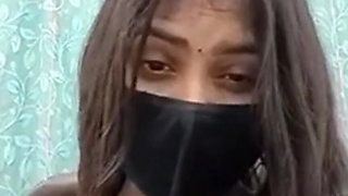 Girlfriend Shows And Presses Her Boobs On Video Call
