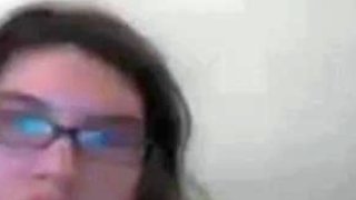 Hairy Amateur Babe Masturbating on Webcam