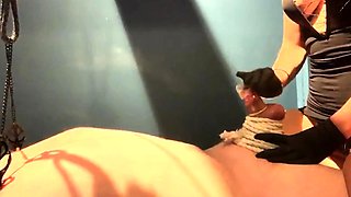 Cfnm european femdom fetish bitches fuck and cumshot