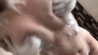 Big boobs milf masturbates with her dildo