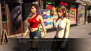 Happily Ever After by Escovic Games - Horny Wife Watches on Friends Having Sex and Masturbates 2