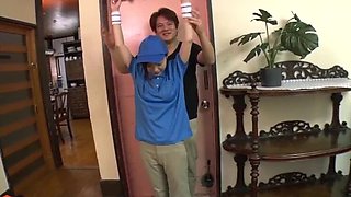Japanese Time Stop Fuck - Shaved Asian Delivery Girl