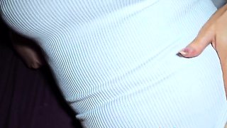 Big Cock Pleasures Horny Teen, Cums on Her Ass