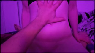 Little Slut Moaning For More While She Gets An Orgasm She Spits On The Cock While Blowing Pov Fuck