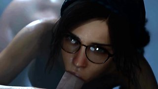 Deepthroat and Pussy Fucking with Alma