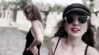 PONYGIRL washed with icy COLD WATER - Lezdom