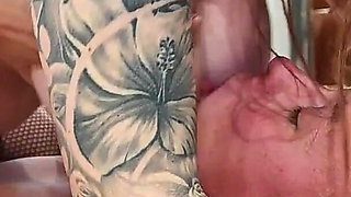 Femdom. MILF with Huge Tits Crushes Face and Sits on Face with Ass and Farts Until Breathtaking.