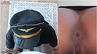 The Hole In The Stewardess Ass Is Throbbing And Thirsty For Cock - Nastystuf Girl