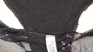 Cum on wife's panties 52