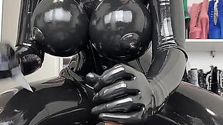 Cum Play with Me in Heavy Rubber