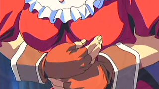 Horny anime slut fucking hard dick