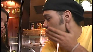 Young latina getting boned