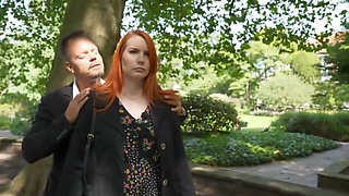 Orange-red Hair and White Body to Fuck Around with