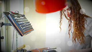 Lingerie Through the Slow Motion Bed