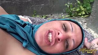 Muslim woman in forest: Big Tits, Blowjob  Babe Porn