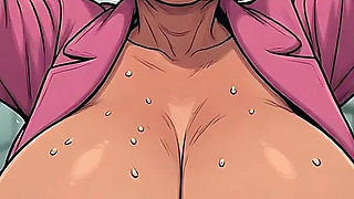 Cartoon MILFs Lactating Art