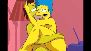 Hot animated colombian parody movie with wild cartoon antics