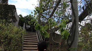 Cute Asian GF big ass anal fucking