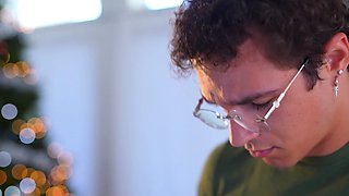 My big dick santa fucks me so rough