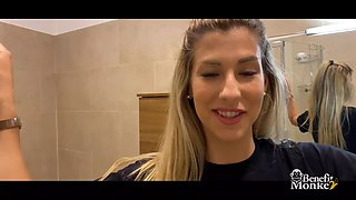 Amateur duo - Shona River me tells me about her practices and completes up masturbating  benefit monkey