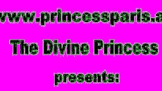 Princess Paris order slave to clean her dirty feet