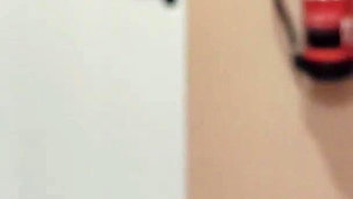 So Risky Go Out My Apartment Building in Micro Bikini Twerk