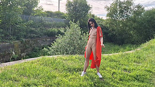 Naked Outdoors and Pissing